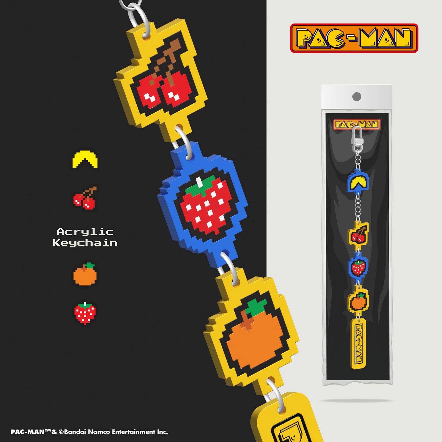 พวงกุญแจ Pac-man