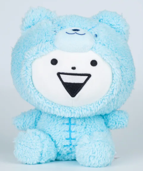 ตุ๊กตา Usagyuuun Teddy Bear สีฟ้า